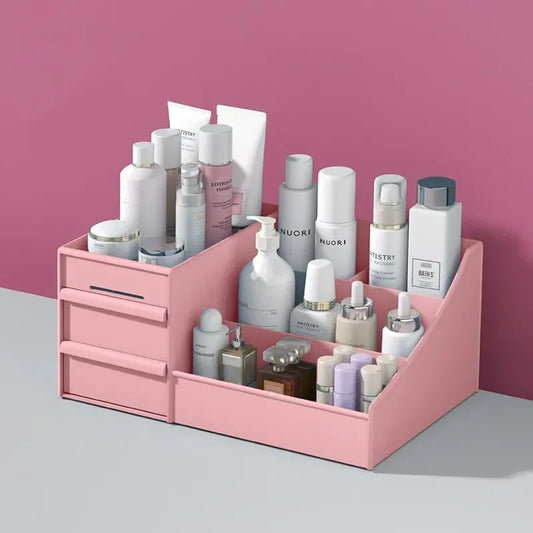 Boîte de rangement en plastique MELMakeup