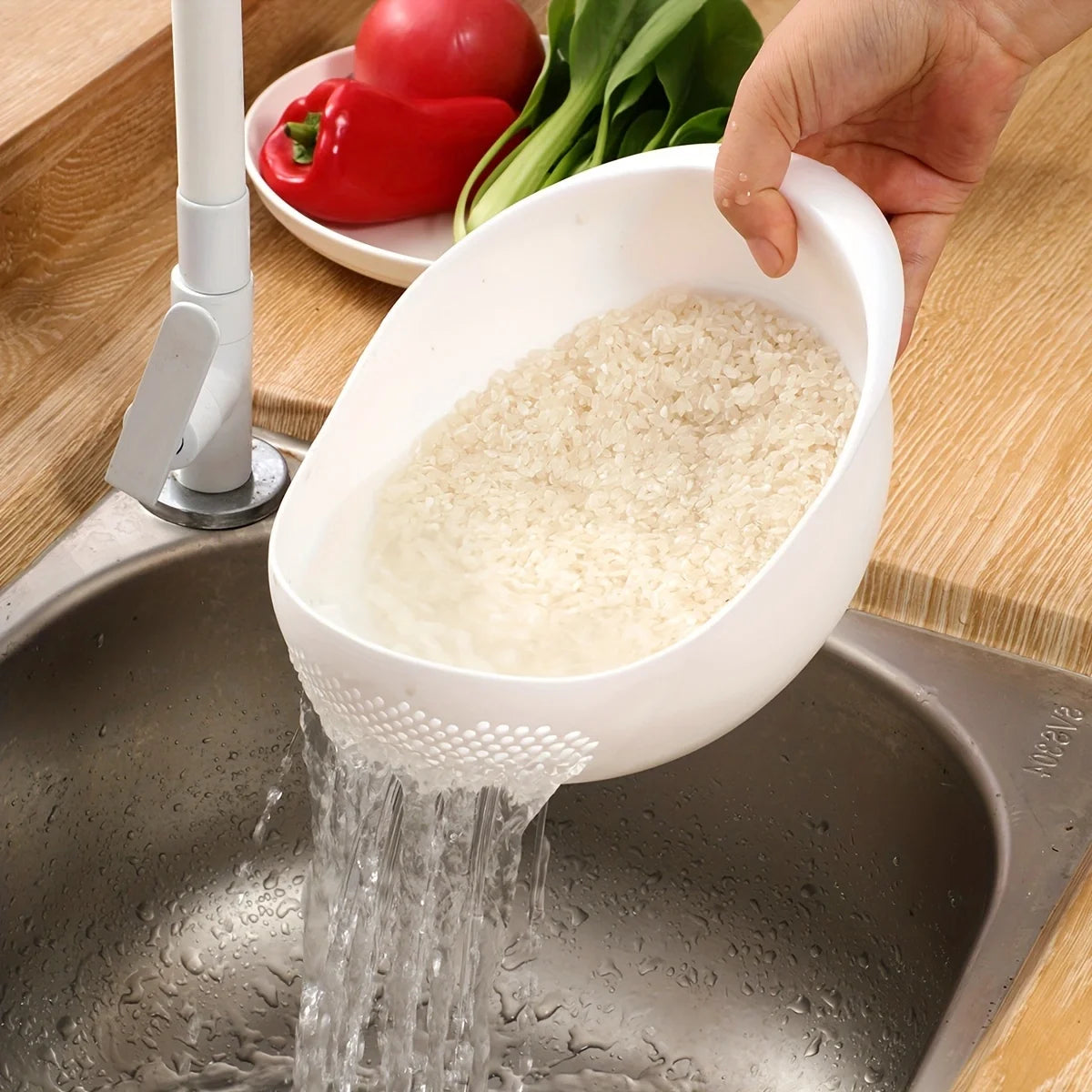 Silicone strainer