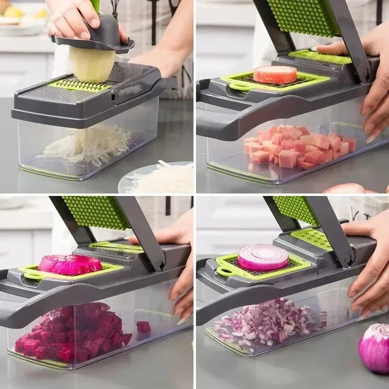 Multifunctional vegetable chopper